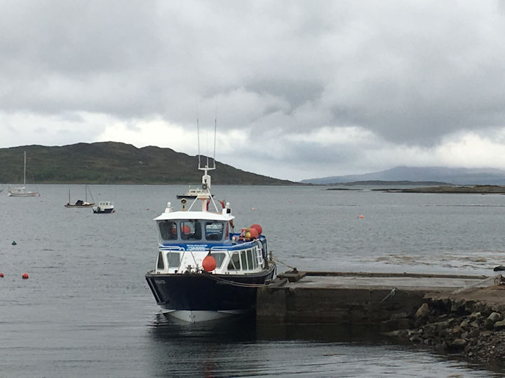 Ferry at Arisaig to the Small Isles, Photo by Andy Burton