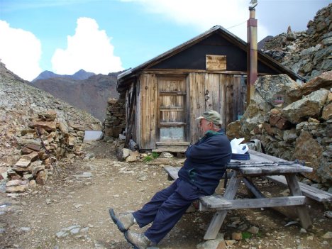 Alasdair takes a rest