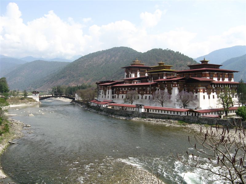 down river