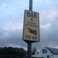 this way Photo by Pete Bennett