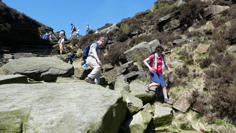 Coming down Grindsbrook, Photo by Mike Goodyer