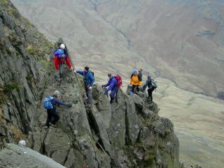 more scrambling on ridge