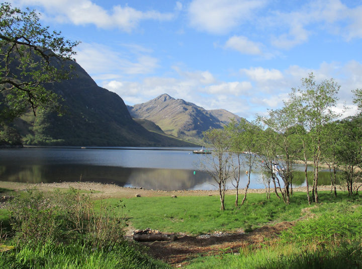 Sgurr Ghuibh Sachain from Loch Shiel, Photo by Judy Renshaw