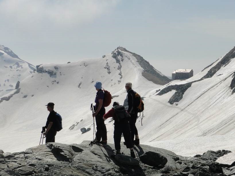 towards the Btriannia Hut