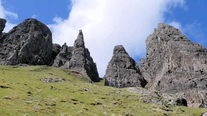 The Quiraing. Photo Mike Goodyer