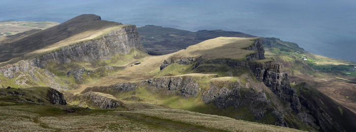 Looking N to Sron Vourlinn. Photo Ed Bramley