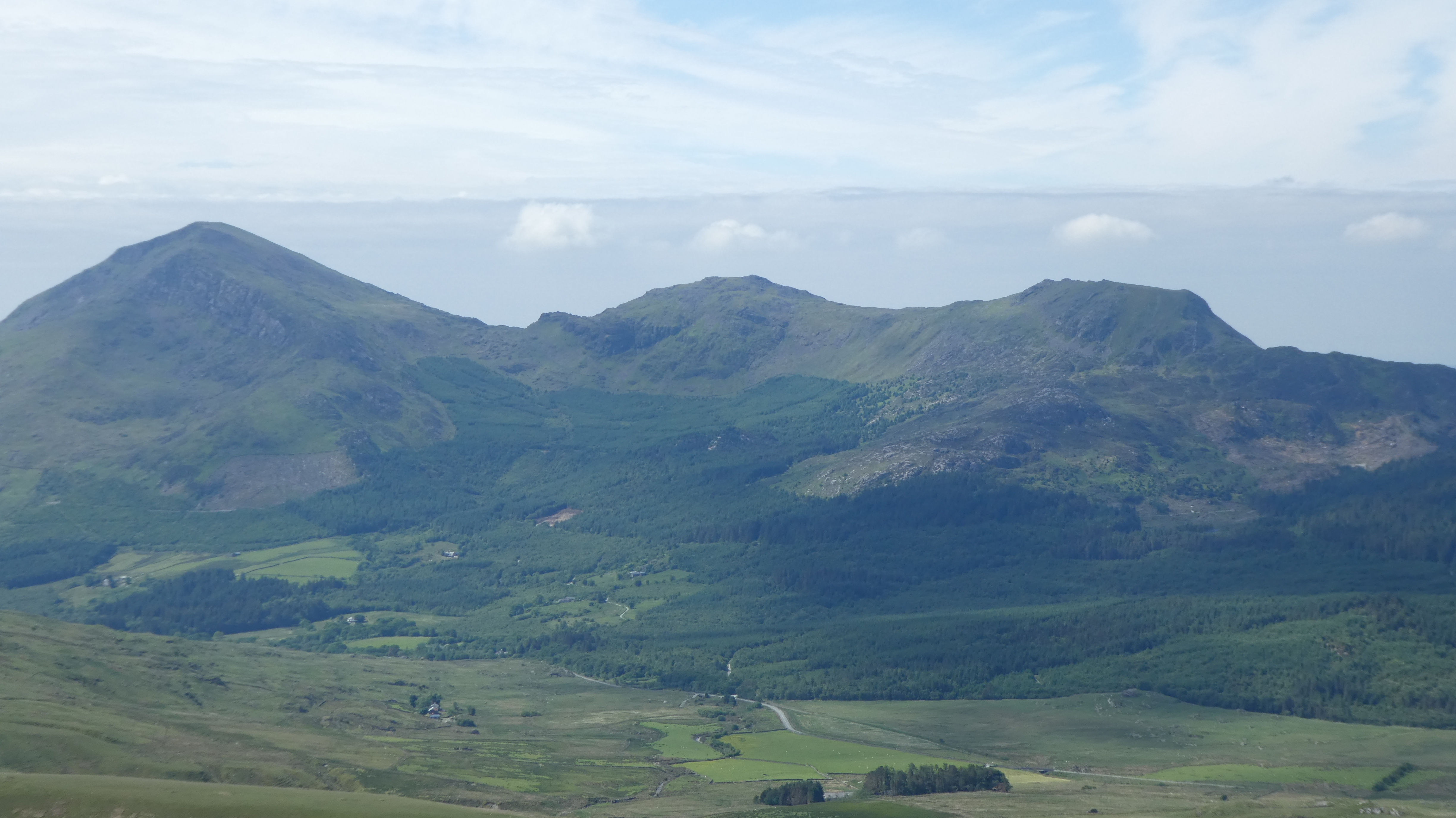 Across to the Nantile Ridge, Photo by Mike Goodyer